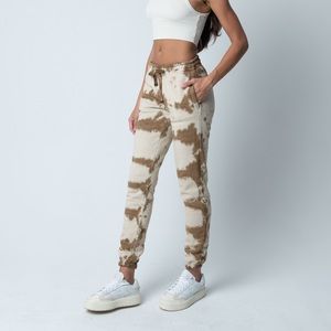 TALENTLESS Tiger Wash Tie Dye Neutral Jogger Sweatpants